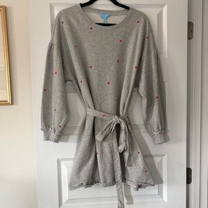Draper James Gray Knit Dress